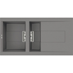 Zlewozmywak Elleci SMART 475 KERATEK K97 LIGHT GREY LKI47597SMT